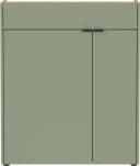 Germania Ameca Mehrzweckschrank Taupegrün Eiche-Nachbildung Bild 4