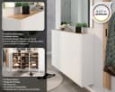Germania Schuhschrank GW-Libbiano Weiß 3 Türen Bild 3