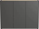 Germania Schuhschrank GW-Libbiano Grau Braun 3 Türen Bild 4
