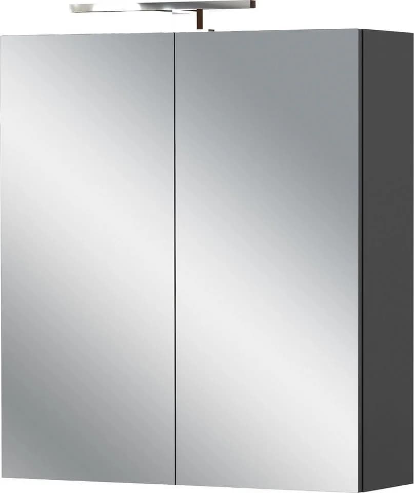 Spiegelschrank GERMANIA GW-Arcena Graphit 60 cm inkl. LED-Beleuchtung - Bild 2