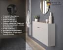 GERMANIA Schuhschrank Ameca mit Soft-Close und Schubladen Bild 3