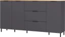 Germania Sideboard California Graphit Braun 192cm Bild 2