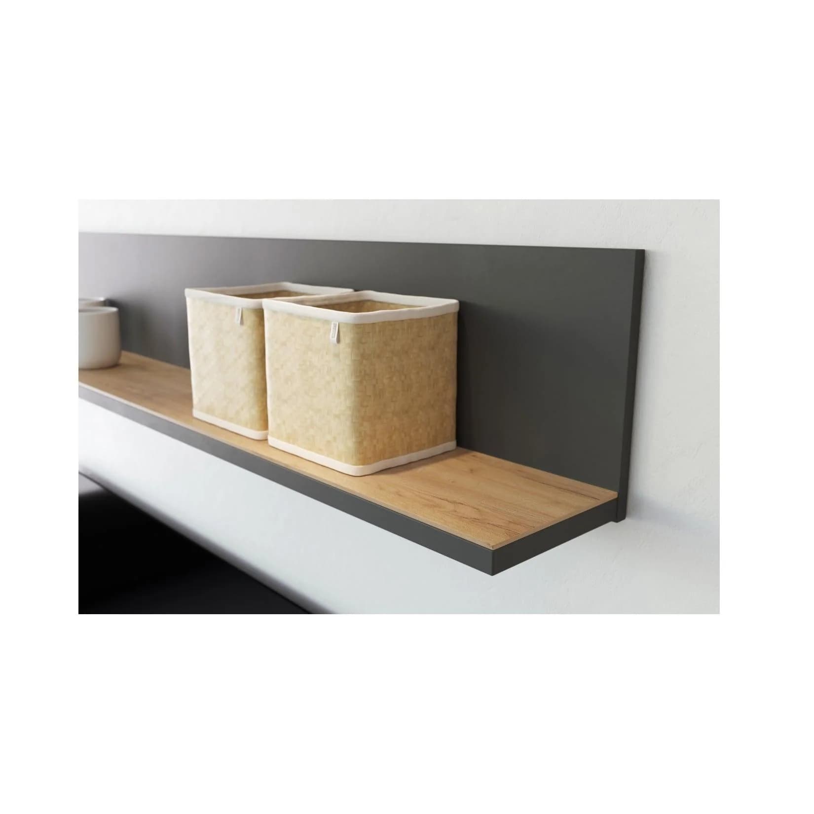 Germania Wandboard California Graphit/Navarra-Eiche