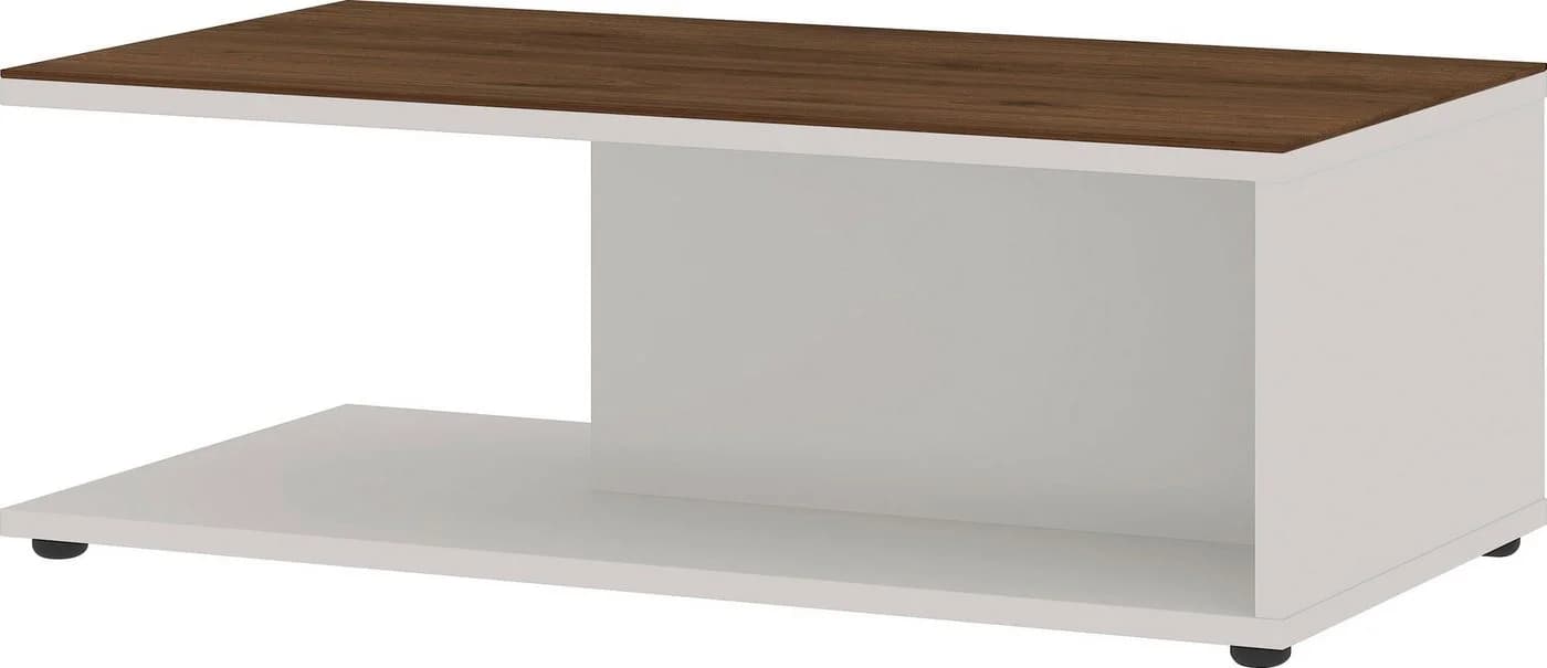 Couchtisch GERMANIA California Braun Nussbaum-Nachbildung 109x59x39 cm - Bild 4