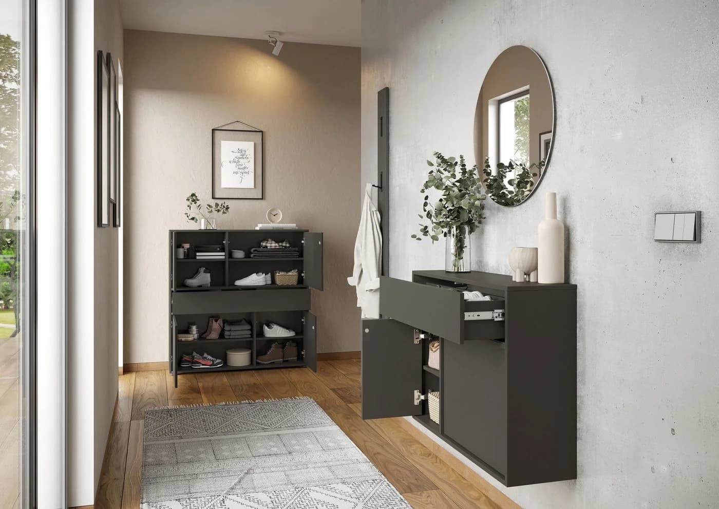 Germania Ameca 2.0 Mehrzweckschrank Graphit Modern - Bild 5