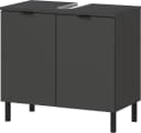Germania GW-Arcena Waschbeckenunterschrank Grau Graphit Bild 2