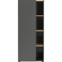 Aktenschrank GERMANIA Adrano Graphit Navarra-Eiche Nachbildung 61x34x145 cm Bild 1