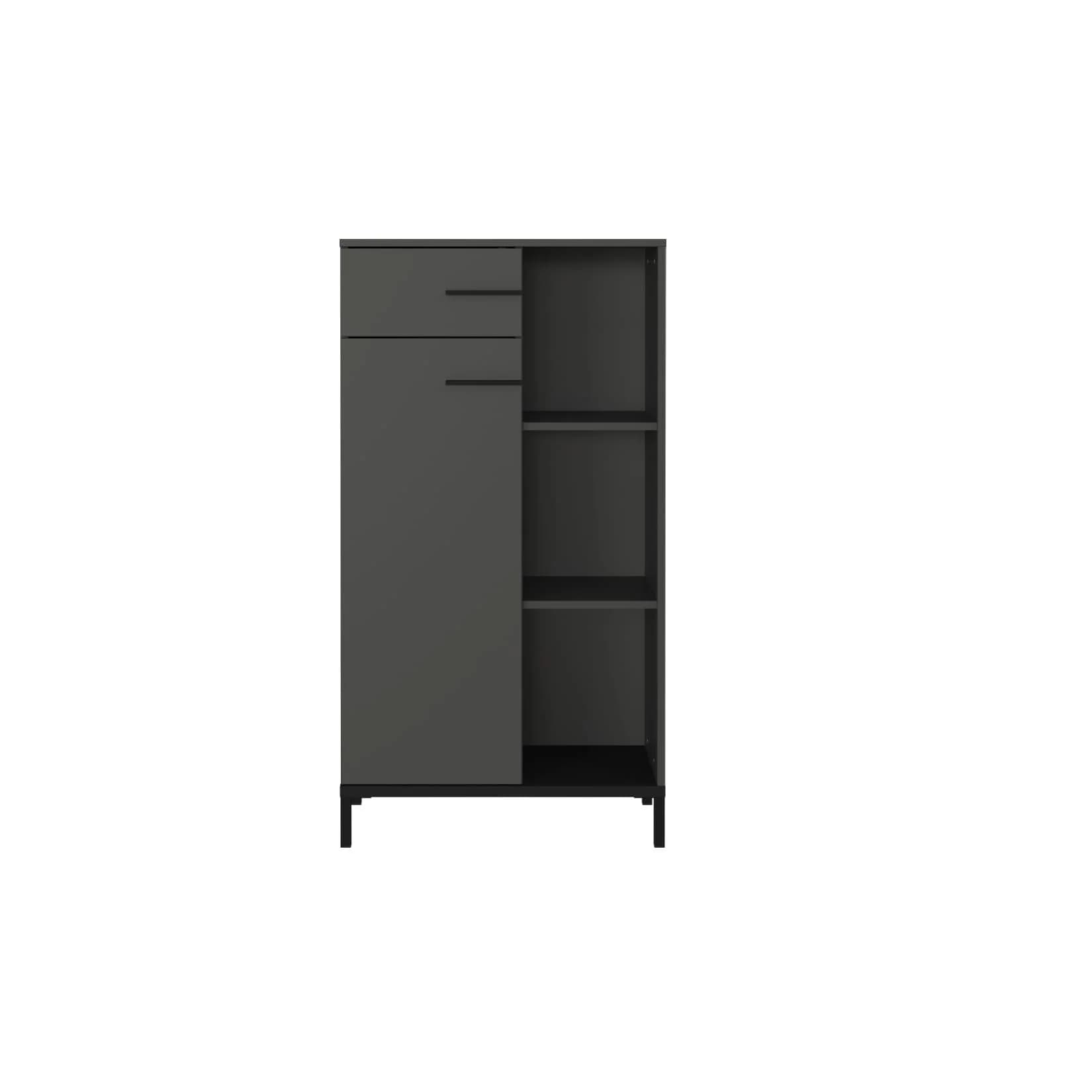 Aktenschrank GERMANIA GW-Rovigo Graphit Holzwerkstoff Metall