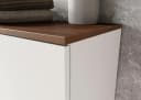 Hochschrank GERMANIA Yonkers Braun Schwarz mit Türdämpfung Bild 4