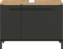 Waschbeckenunterschrank GERMANIA Yonkers Grau Braun Bild 4