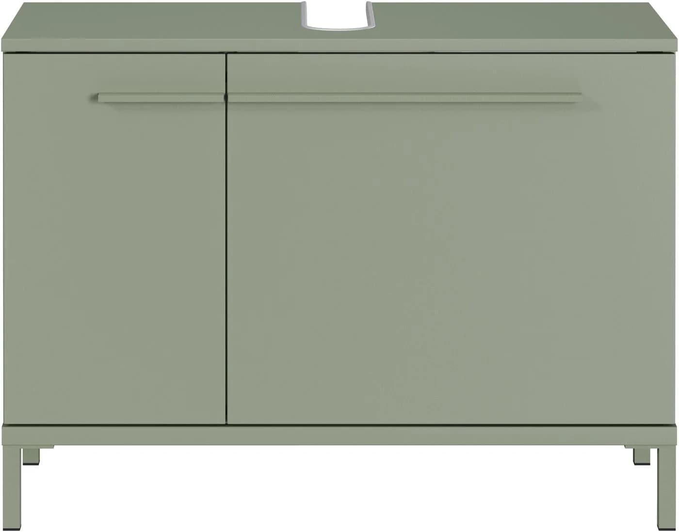 Germania Waschbeckenunterschrank Taupegrün 80cm - Bild 2