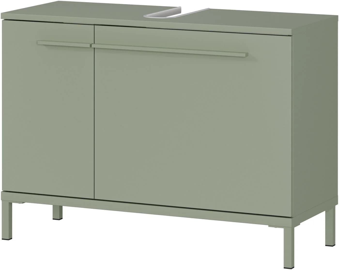 Germania Waschbeckenunterschrank Taupegrün 80cm - Bild 4