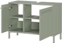 Germania Waschbeckenunterschrank Taupegrün 80cm Bild 5