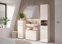 Midischrank GERMANIA Tavira Glasfronten Kaschmir Bild 1
