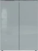 Germania Schuhschrank Oakland Grau Silbergrau mit Glastüren Bild 3