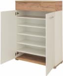 Germania Schuhschrank Topix Weiß/Eiche mit Soft-Close Bild 4