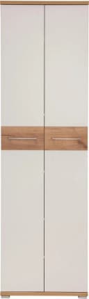 Germania Garderobenschrank Topix Weiß/Eichefarben mit Soft-Close Bild 2