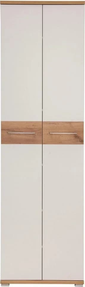 Germania Garderobenschrank Topix Weiß/Eichefarben mit Soft-Close - Bild 2
