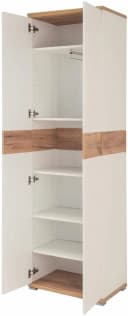 Germania Garderobenschrank Topix Weiß/Eichefarben mit Soft-Close Bild 4