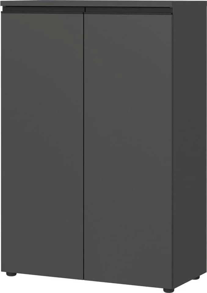 Germania Lemont Aktenschrank 2-türig Graphit mit Türdämpfung - Bild 2