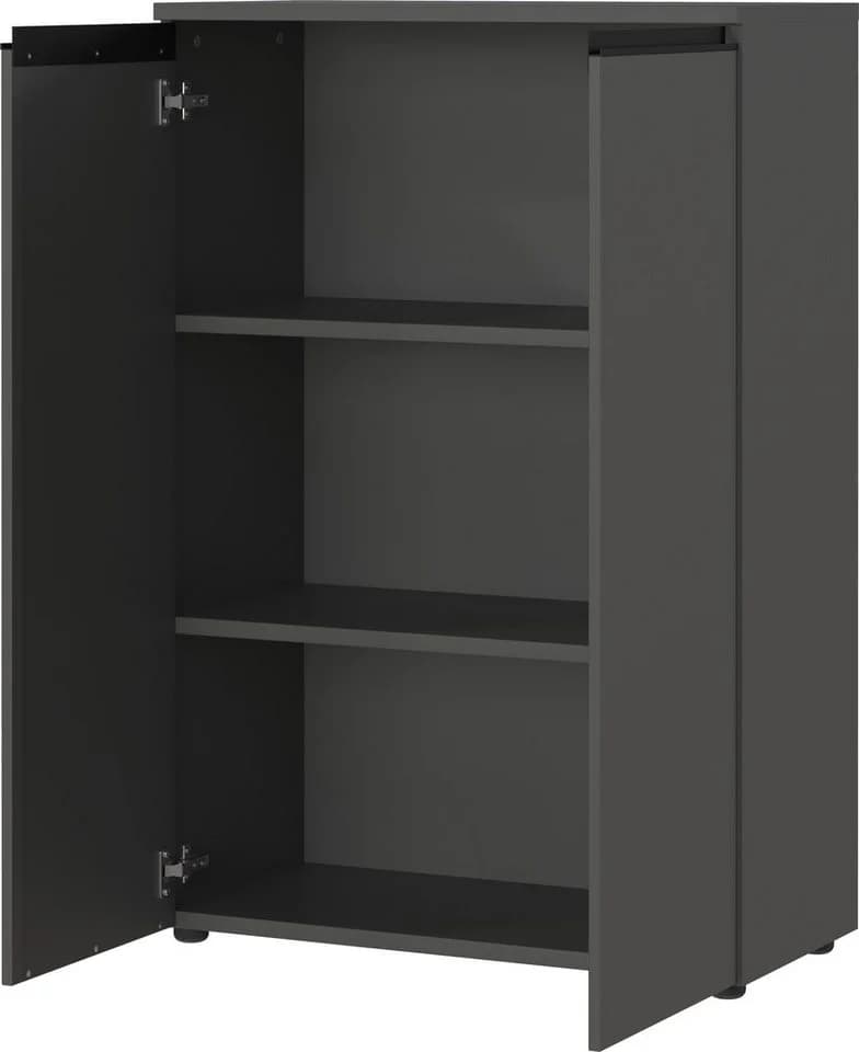 Germania Lemont Aktenschrank 2-türig Graphit mit Türdämpfung - Bild 3