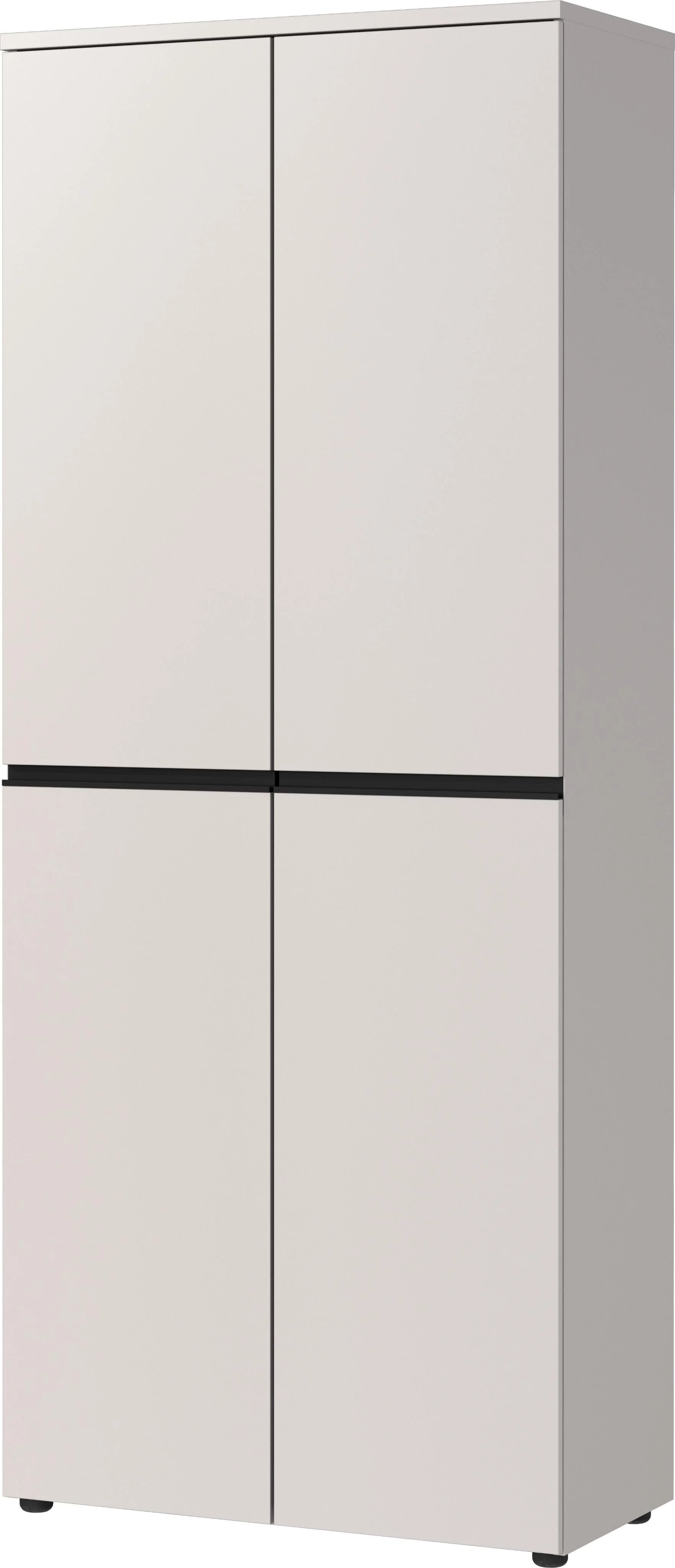 Aktenschrank GERMANIA Lemont Braun Schwarz mit Türdämpfung