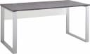 Germania Schreibtisch Altino Metallkufen Grau/Weiß Bild 2