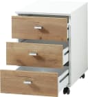 Germania Rollcontainer Altino Weiß mit 3 Schubkästen Bild 3