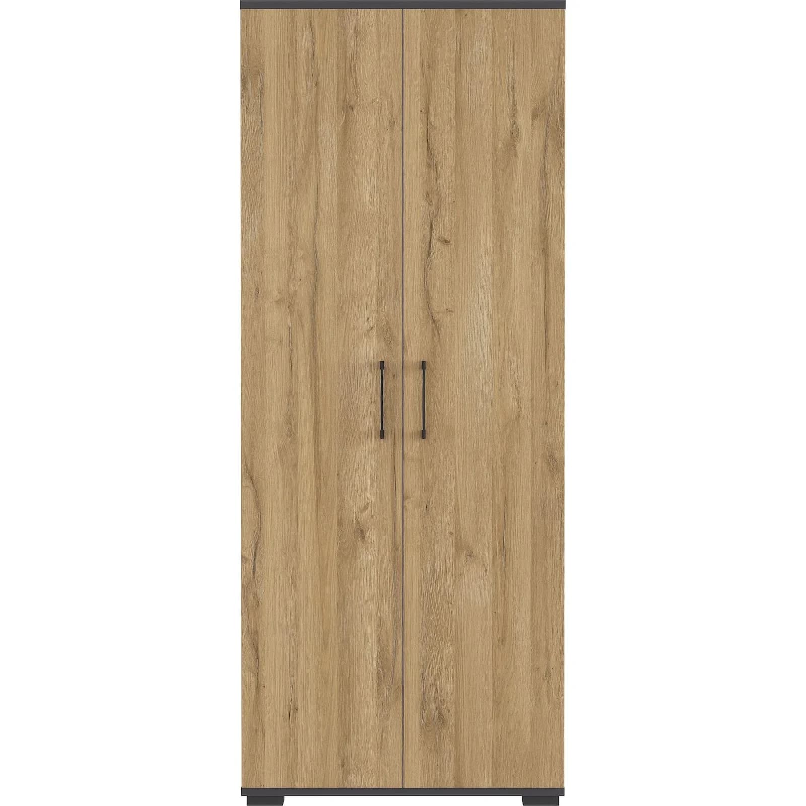 Germania Aktenschrank Profi 3.0 Grau Braun 80x200x40 cm