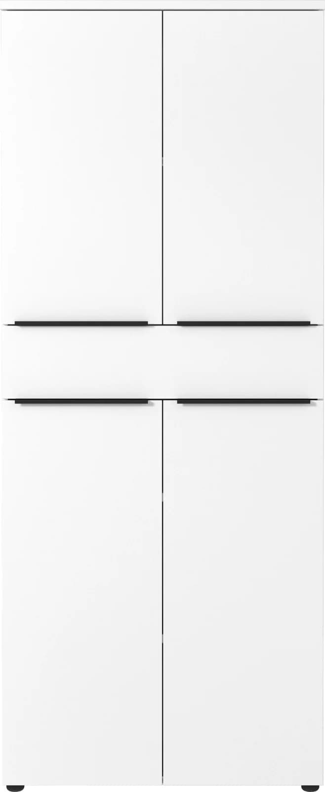 Aktenschrank GERMANIA Mailand Weiß Spanplatte 80 cm - Bild 2