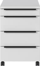 Germania Rollcontainer Mailand Grau 4 Schubladen Rollwagen Bild 2