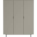 Germania Mini Tomino Kinderkleiderschrank Grau mit Soft-Close Bild 1