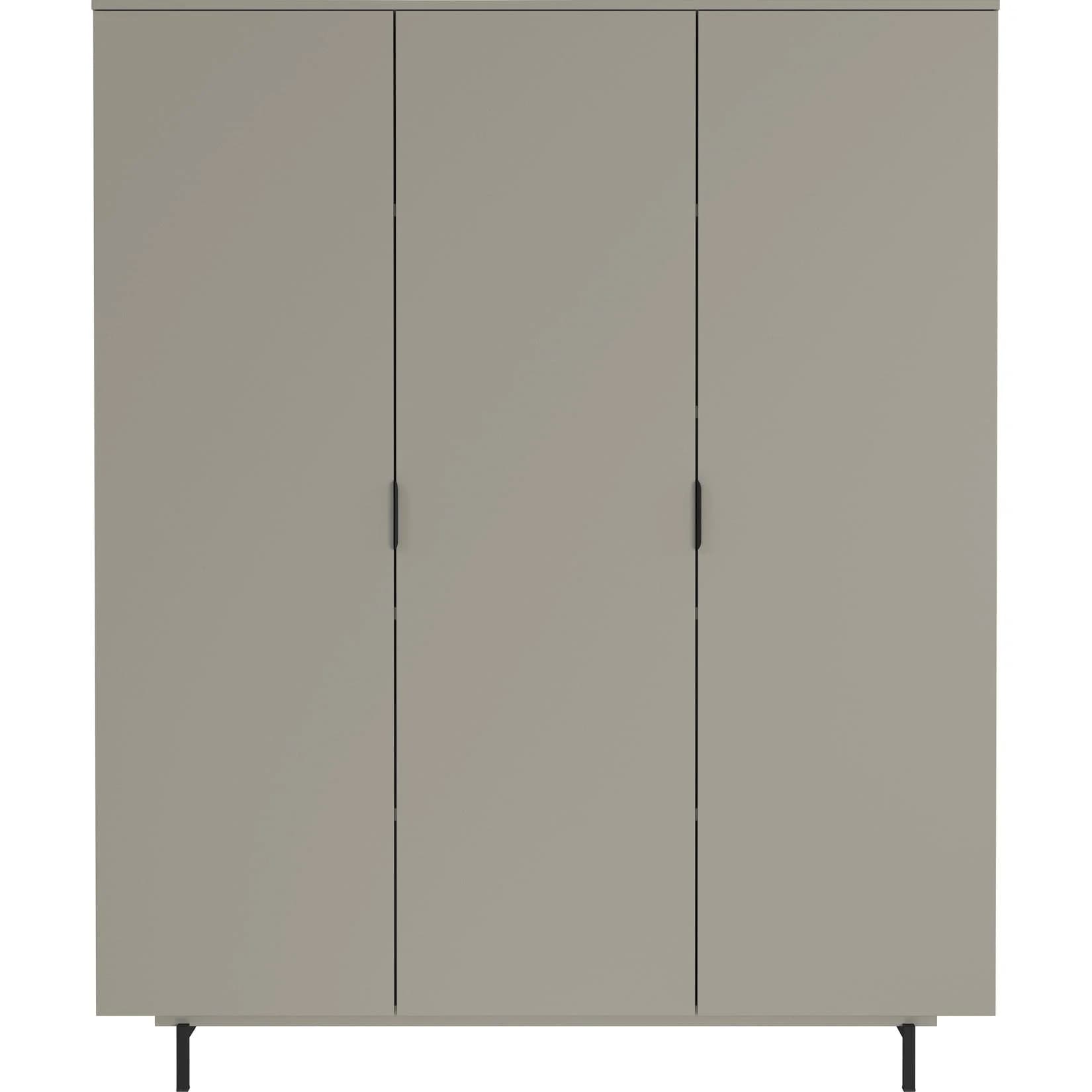 Germania Mini Tomino Kinderkleiderschrank Grau mit Soft-Close