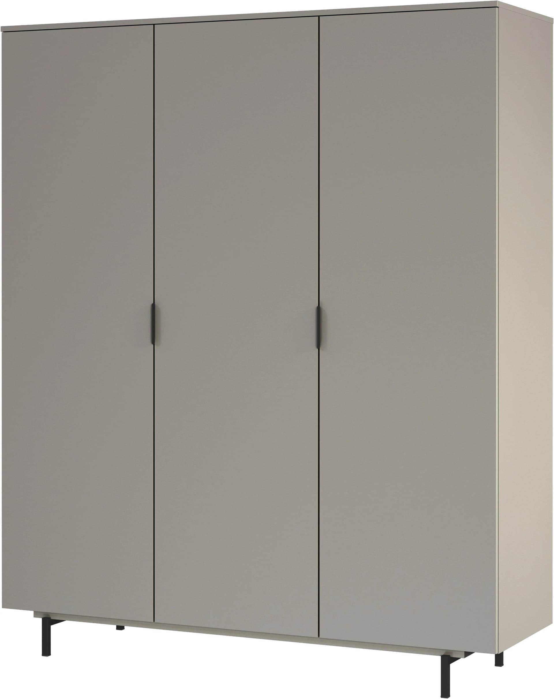 Germania Mini Tomino Kinderkleiderschrank Grau mit Soft-Close - Bild 2