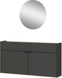 Germania Garderoben-Set Ameca Grau mit Spiegel Bild 2
