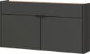 Garderoben-Set Germania Ameca Grau mit Spiegel und Schuhschrank Bild 4