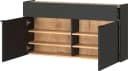 Garderoben-Set Germania Ameca Grau mit Spiegel und Schuhschrank Bild 5