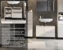 Waschbeckenunterschrank Germania Scantic Braun MDF mit Dämpfung Bild 3