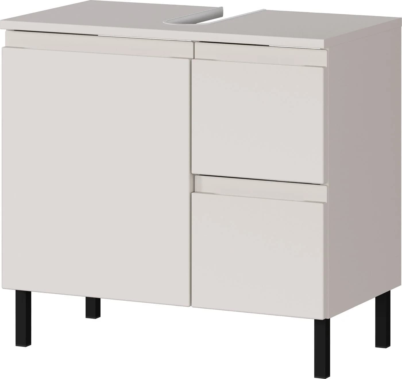 Germania Scantic Waschbeckenunterschrank Braun Kaschmir 60cm - Bild 2