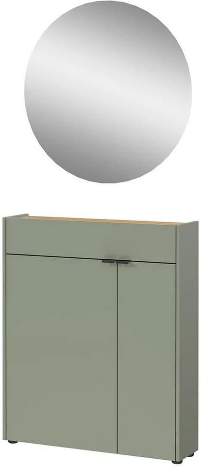 Garderoben-Set Germania Ameca mit Spiegel Taupegrün - Bild 2