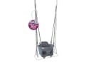 Hudora Babyschaukel Aufsatz Toddler Grau - Sicherer Schaukelaufsatz mit Gurt Bild 2