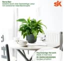 SK Soendgen Keramikübertopf Bari Grün-Blau Klassisch Bild 3