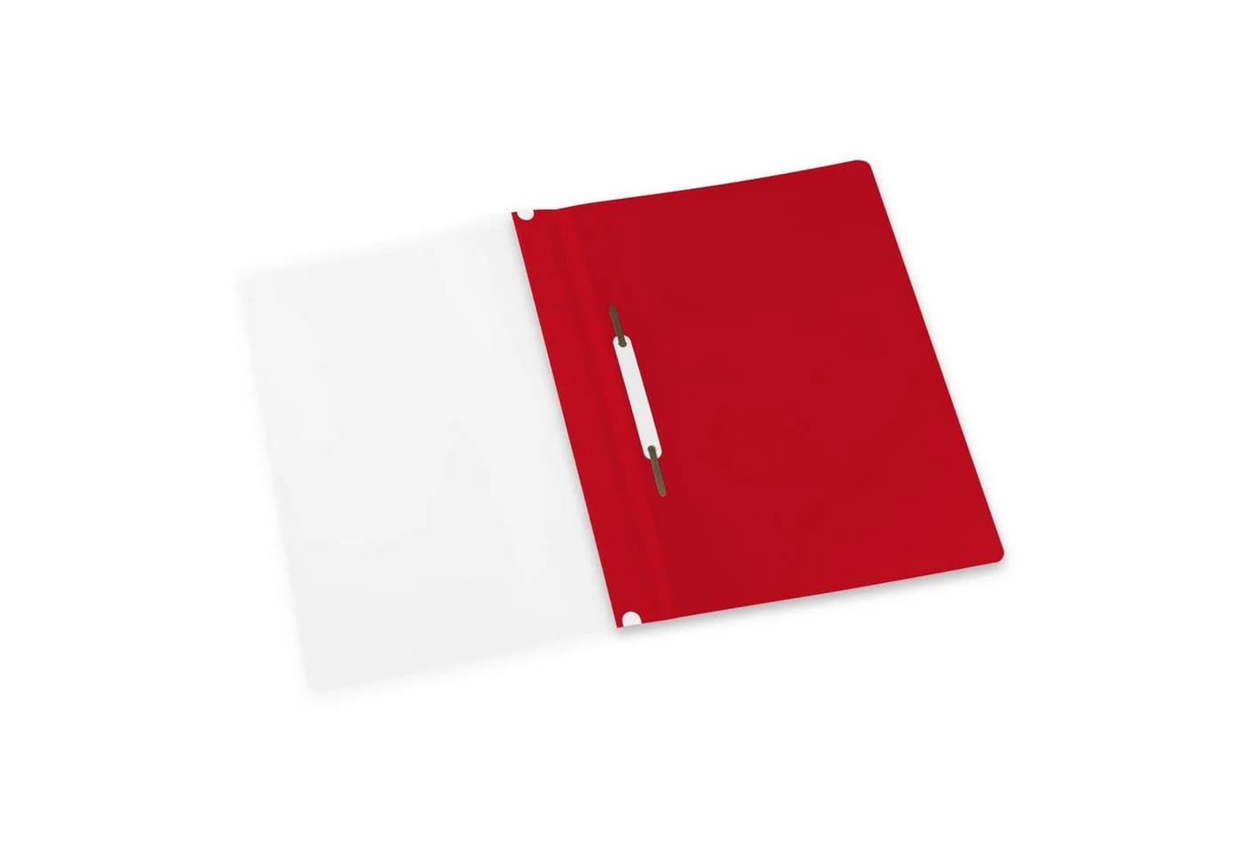 OXFORD Schnellhefter DIN A4 Rot PP-Folie Transparent