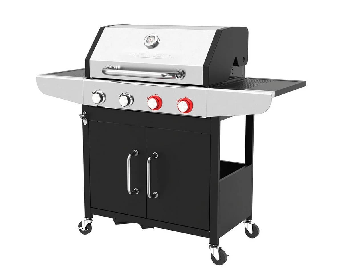 ProfiCook Gasgrill PC-GG 1311 mit Gusseisen-Rosten und 4 Heizzonen - Bild 2