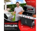 ProfiCook Gasgrill PC-GG 1311 mit Gusseisen-Rosten und 4 Heizzonen Bild 5
