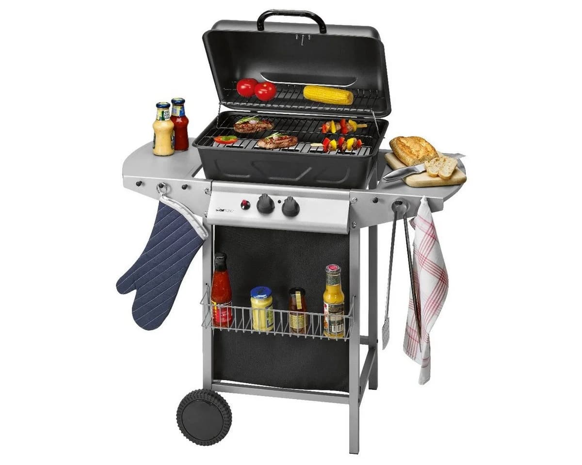 CLATRONIC Gasgrill GG 3590 Schwarz mit 2 Heizzonen - Bild 2