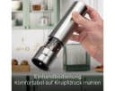 Clatronic Salz- und Pfeffermühle Edelstahl Bild 1