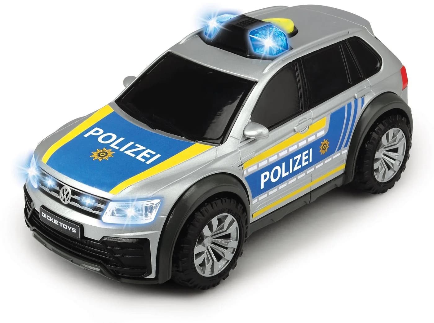 Dickie Toys VW Tiguan R-Line Polizei Spielzeugauto 1:18