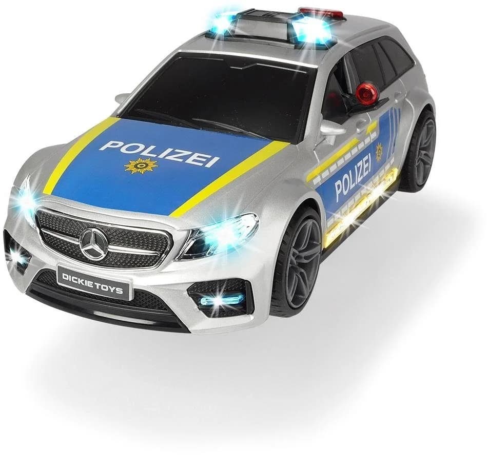 DICKIE TOYS Mercedes AMG E43 Polizei Spielzeugauto Blau/Silber - Bild 4