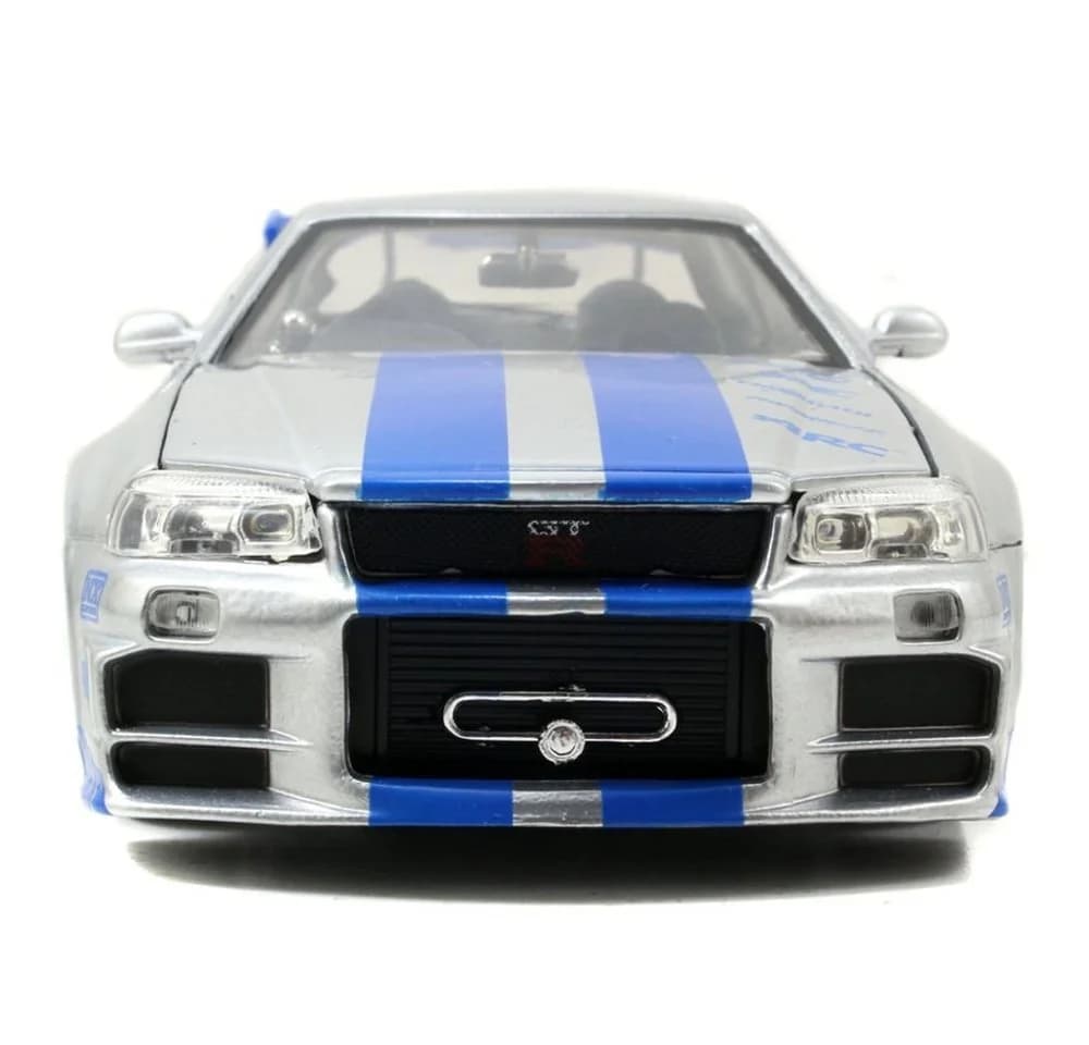JADA Spielzeug-Rennwagen Nissan Skyline GT-R Fast & Furious Die-Cast 1:24